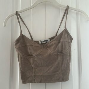 Joah Brown bustier top size x/s